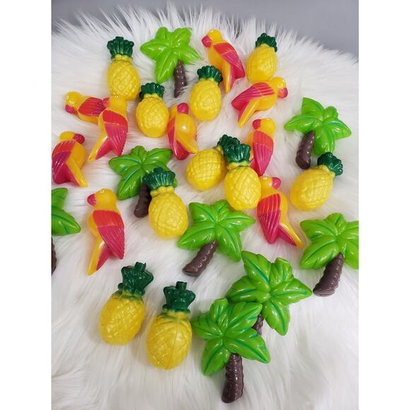 Palm Tree Pineapple Light Luau Hawaiian Island Party Pool Decor String Lights - Picture 1 of 6